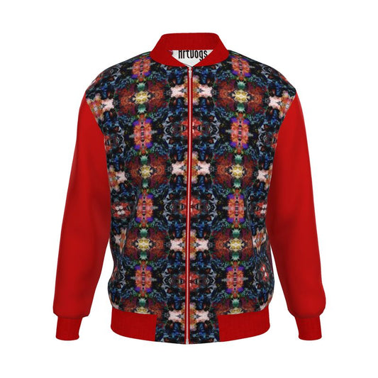 Too Many Flowers Kalideoscope Men's Bomber Jacket