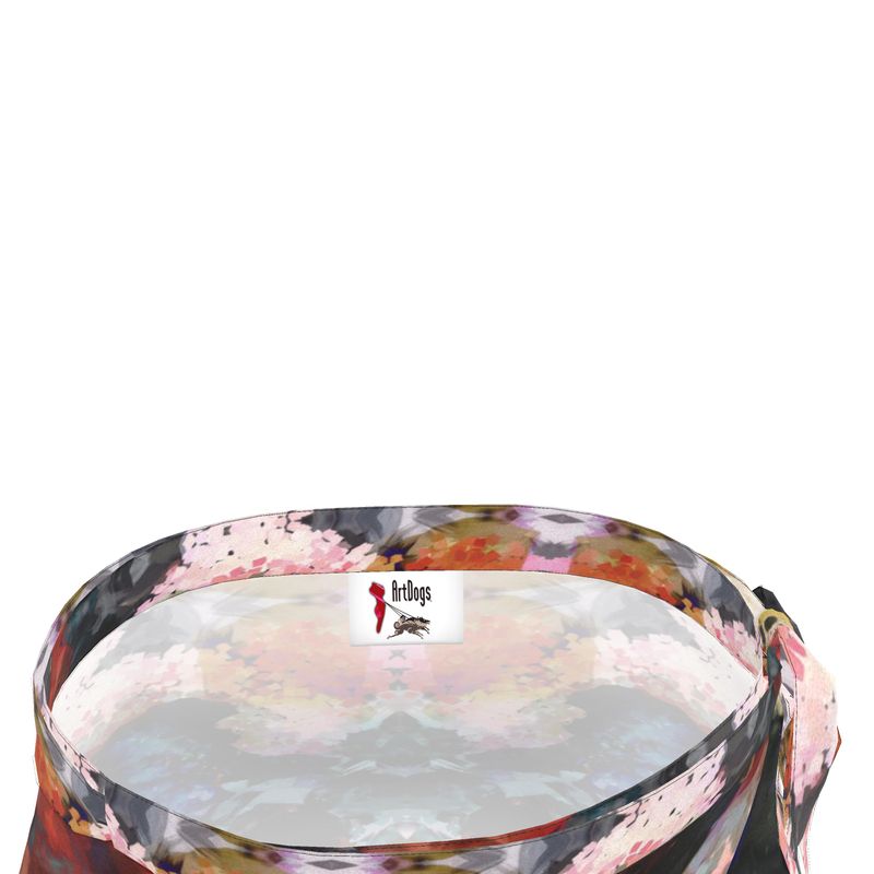 Too Many Flowers short Flounce Skirt