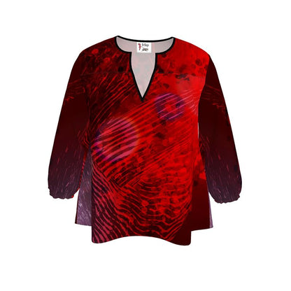 Unfathomable 2 Womens Blouse