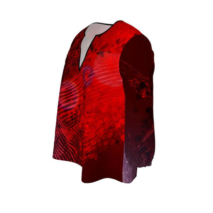 Unfathomable 2 Womens Blouse