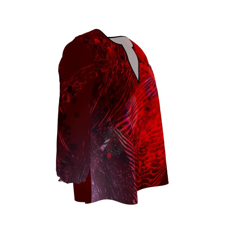 Unfathomable 2 Womens Blouse