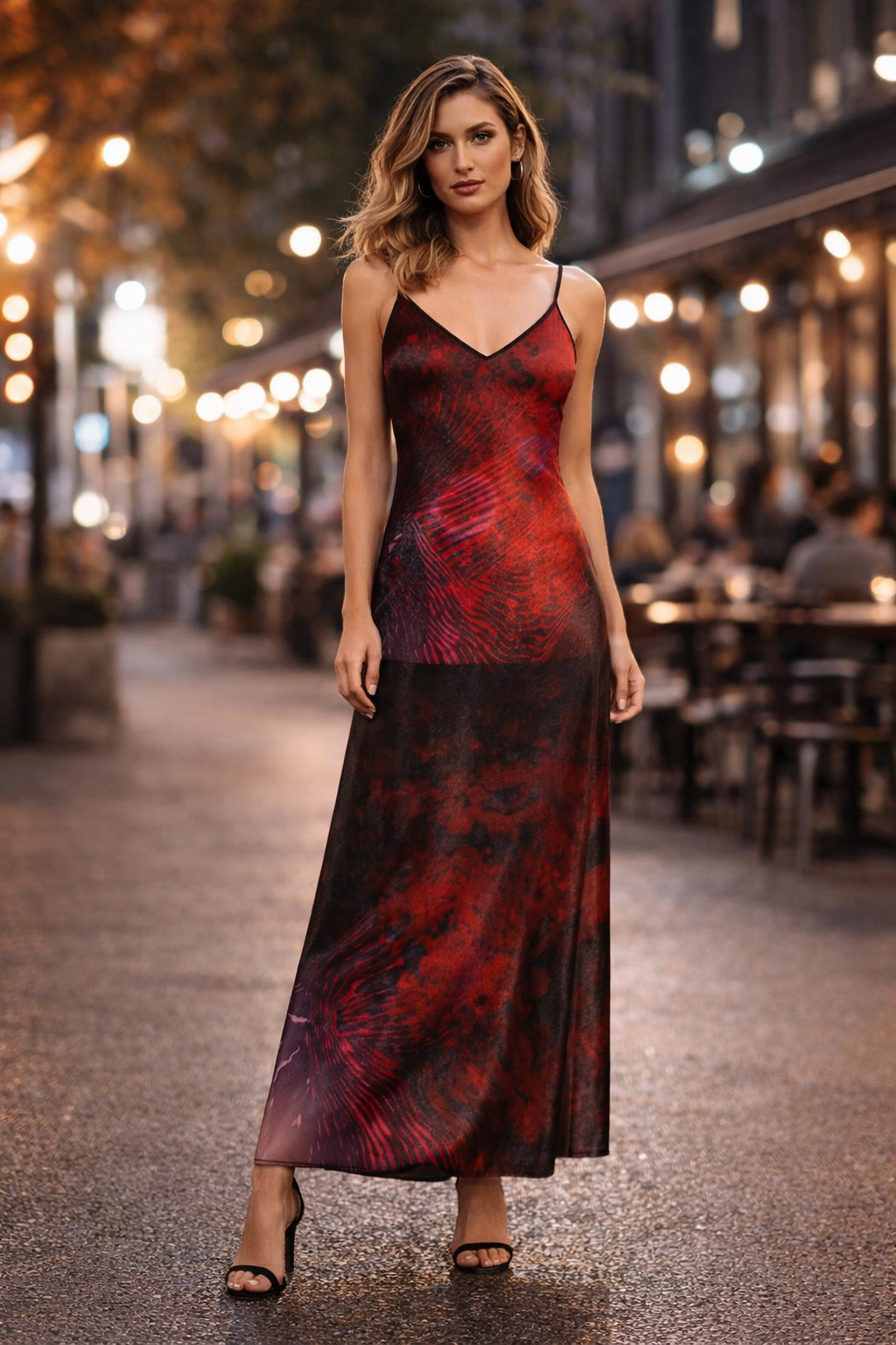 Unfathomable Passion Slip Dress Maxi