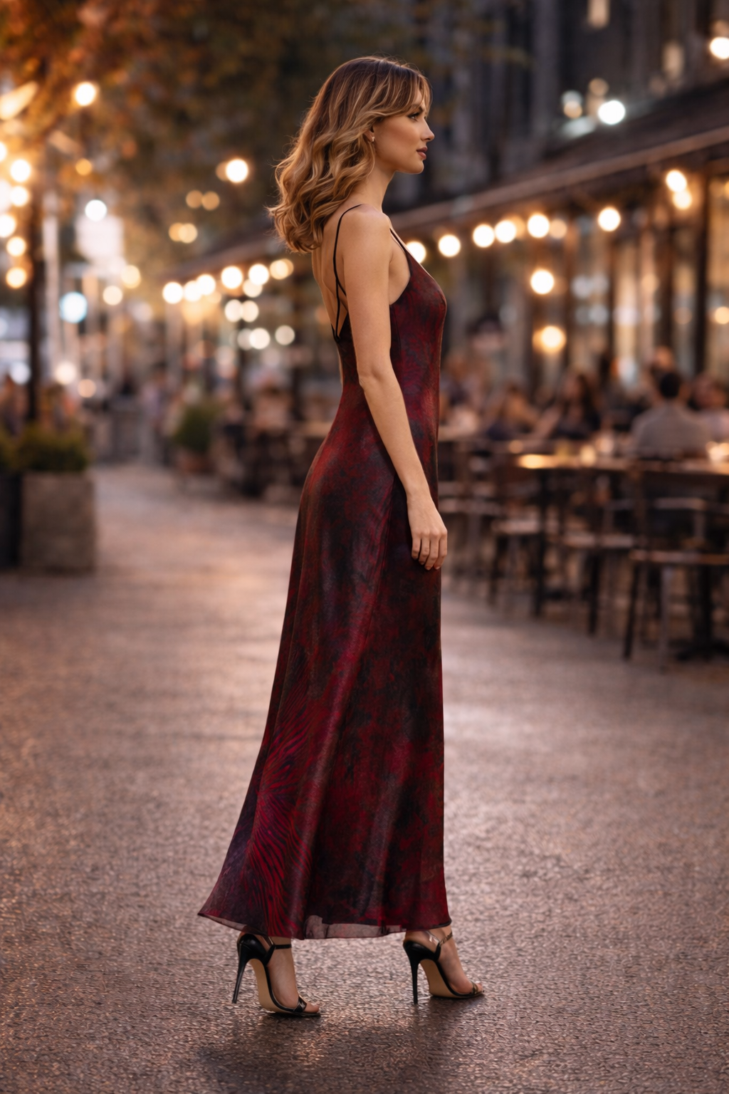 Unfathomable Passion Slip Dress Maxi
