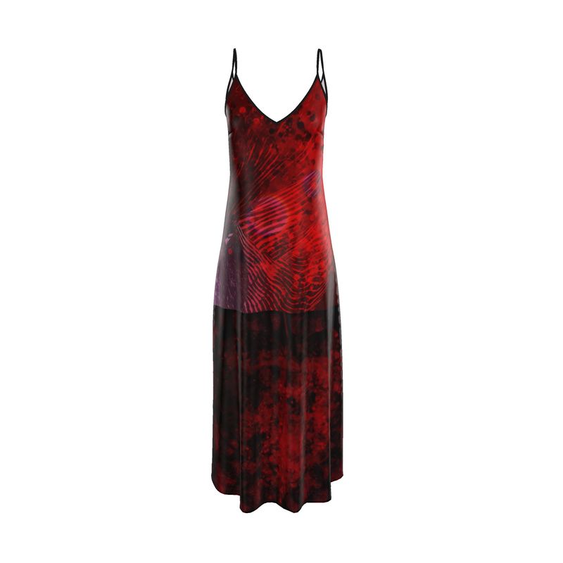 Unfathomable Passion Slip Dress Maxi