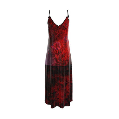Unfathomable Passion Slip Dress Maxi