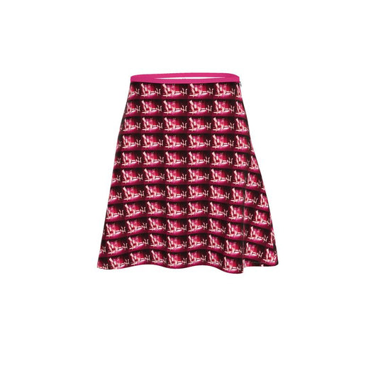 Venery 3  Knee Length Classic Flared Skirt