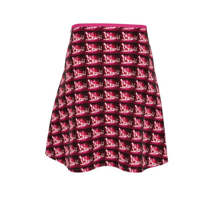 Venery 3  Knee Length Classic Flared Skirt