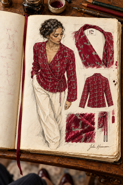 Venery Wrap Blazer — H06 Handbook