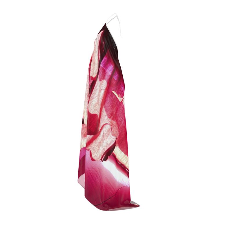 Venery Halterneck backless dress
