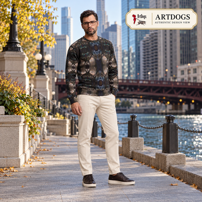 The Wide Path Two Sweatshirt — Authentic Design View full front