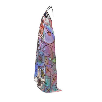 Wishes Halterneck backless dress