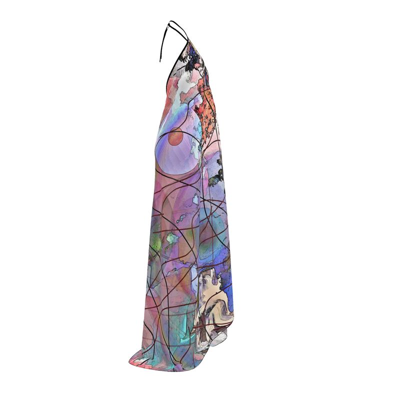 Wishes Halterneck backless dress