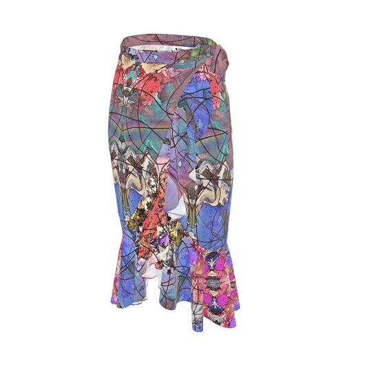 Wishes long Flounce Skirt
