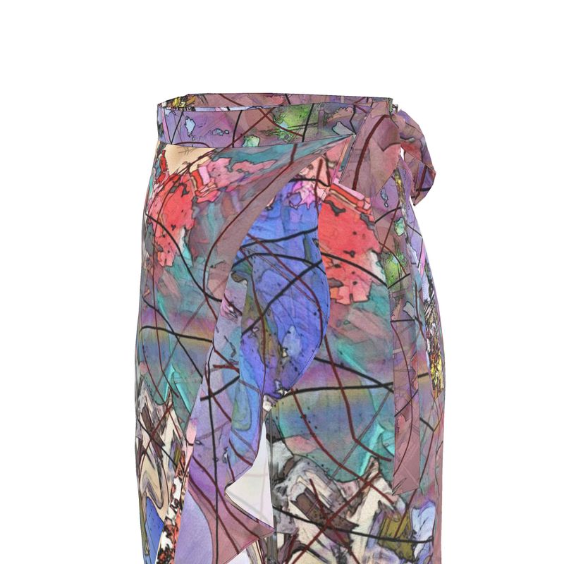 Wishes long Flounce Skirt