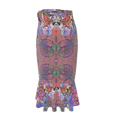 Wishes long Flounce Skirt