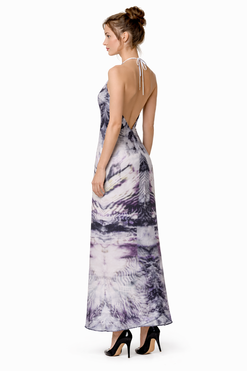 After Life Halterneck backless dress