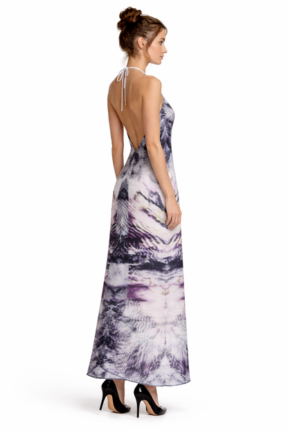 After Life Halterneck backless dress